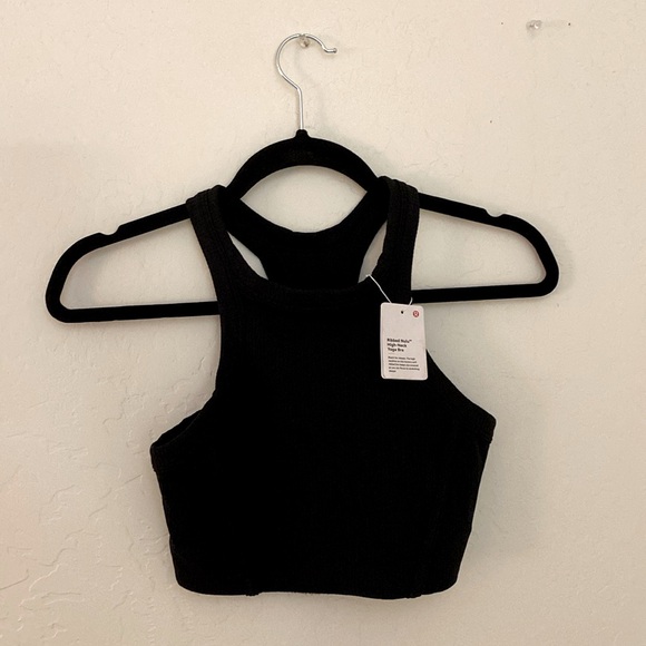 lululemon athletica Other - NWT Lululemon Ribbed Nulu High-Neck Yoga Bra